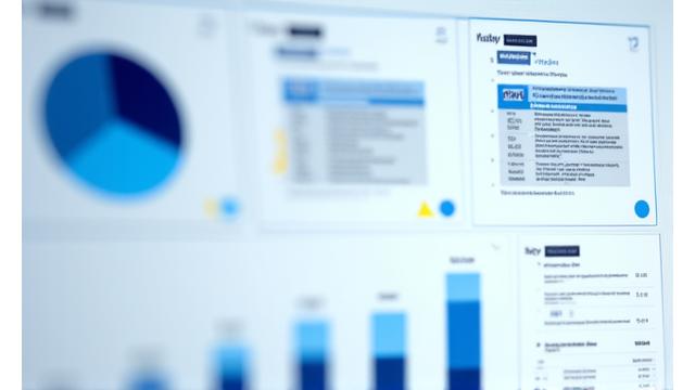 A digital dashboard displaying automated candidate screening results, showing various data points and analytics.
